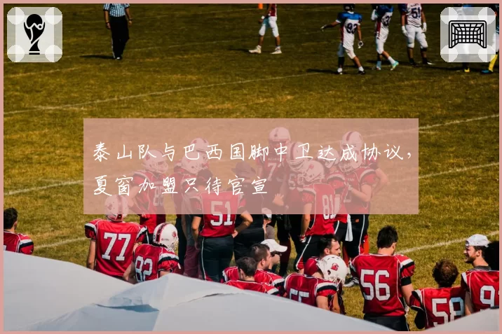 泰山队与巴西国脚中卫达成协议，夏窗加盟只待官宣